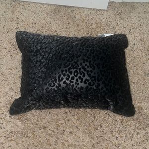 BLACK CHEETAH SMALL DECORATIVE PILLOW